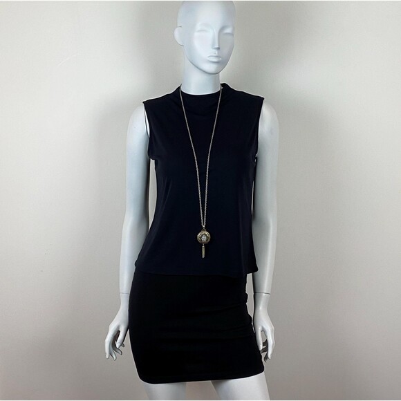 Vintage Mechanical Pendant Watch Necklace Tassel Gold-Tone Filagree Swiss Made - Picture 3 of 10